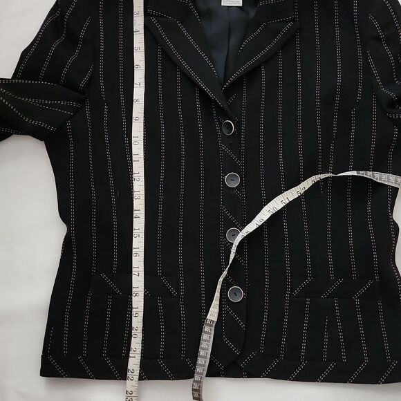 CARLISLE STRIPED BLAZER SIZE 8 - Picture 6 of 10